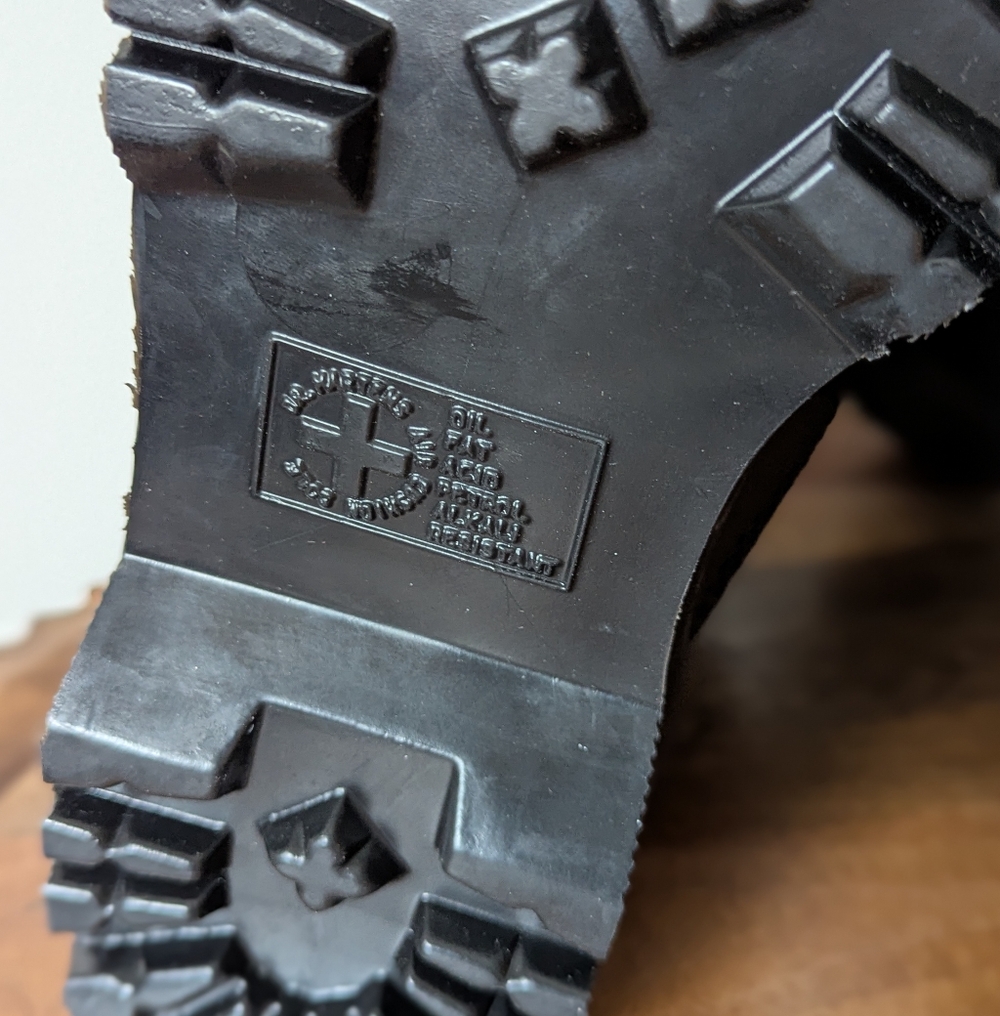 NEW Anistone Lo Leather Biker Boots W 7/ M 6Color: BLACK MILLED NAPPA — Wanama - Picture 14 of 16